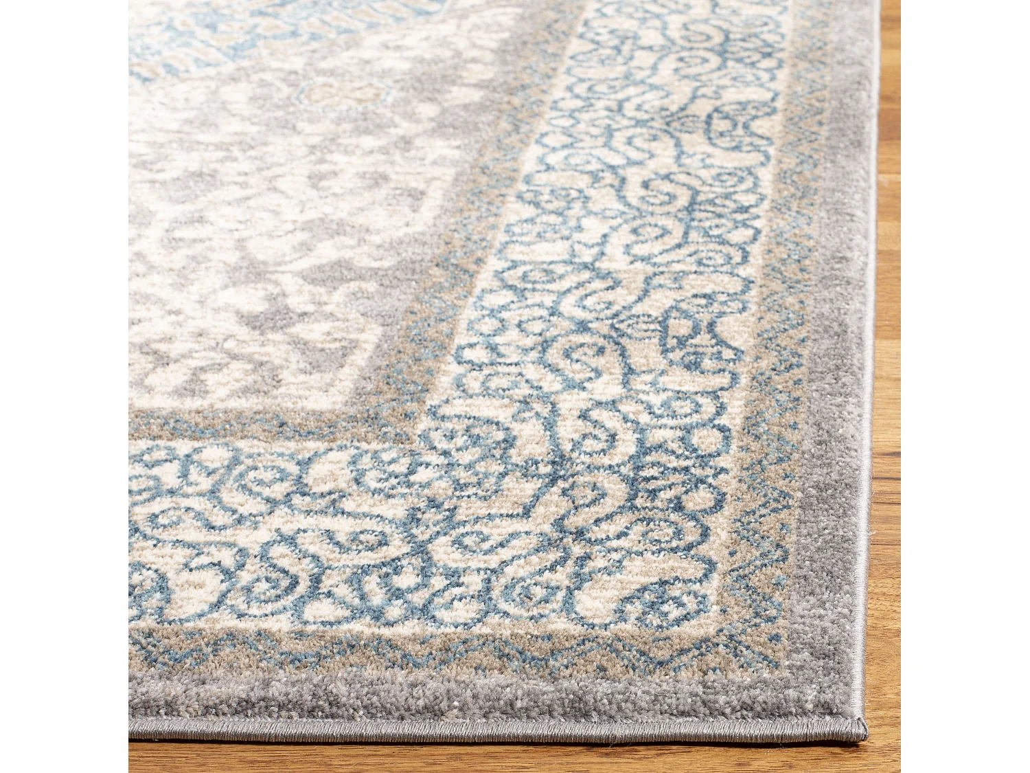 Tapis Gris/Bleu 122 X 170 cm - Kameni