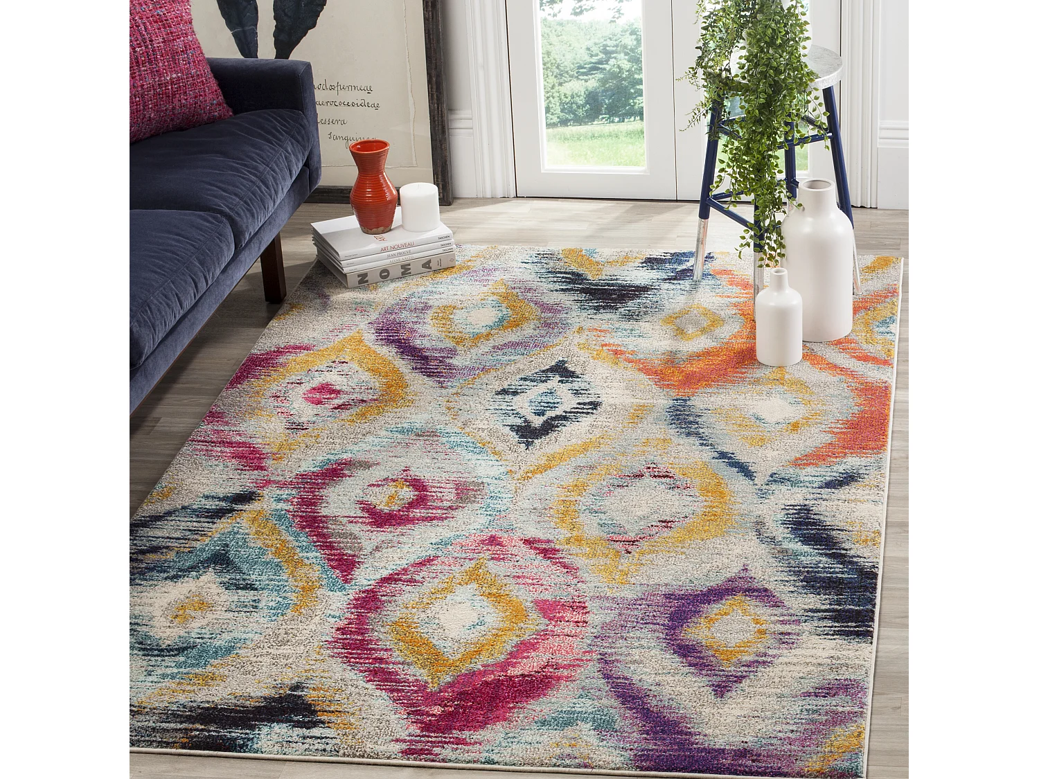 Tapis Multicolore 122 X 170 cm - Vistoso