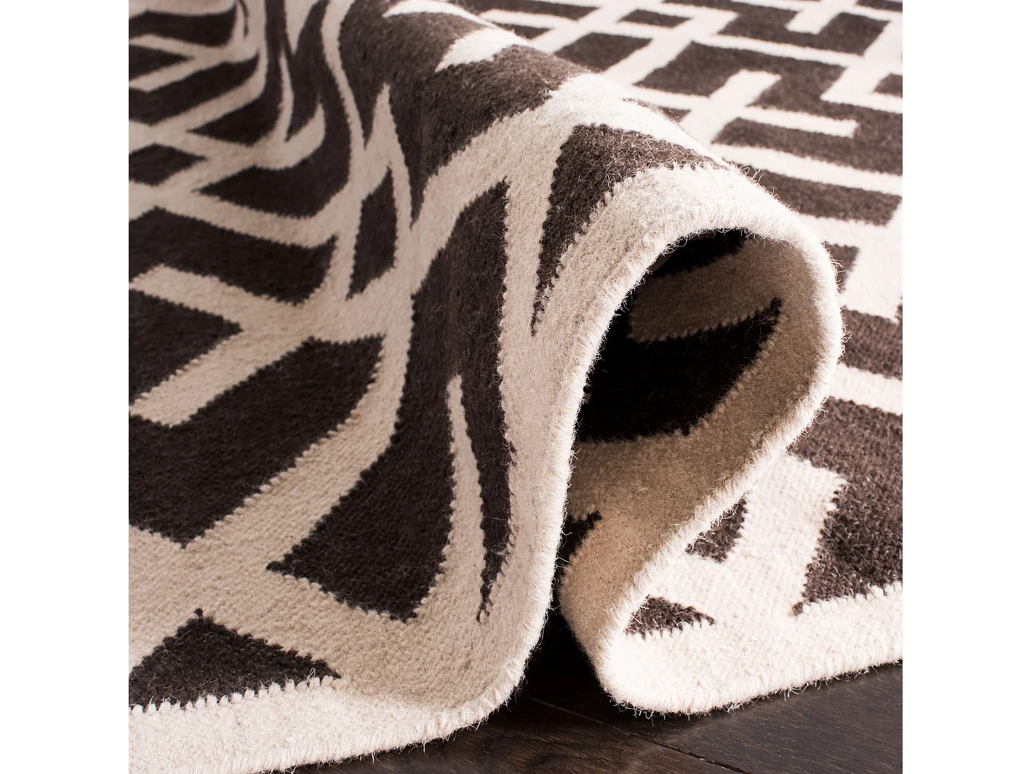 Tapis Marron/Neutre 122 X 183 cm - Marion