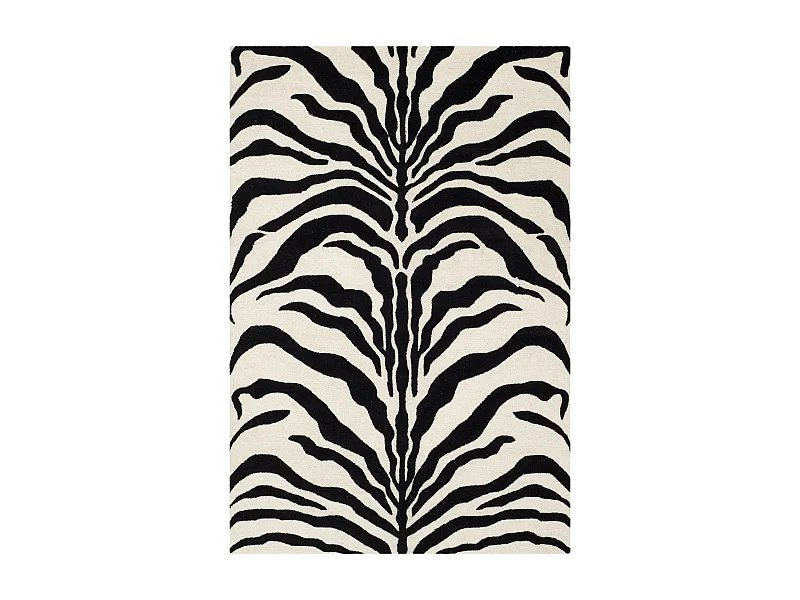 Tapis Neutre/Noir 183 X 274 cm - Nahla