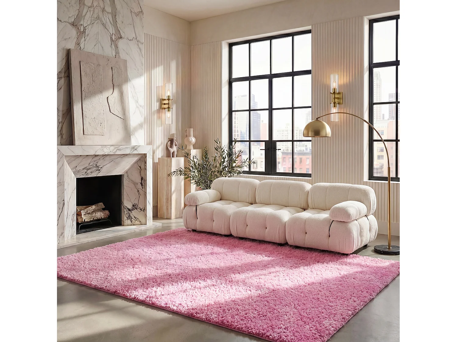 Tapis Rose 160 X 229 cm - Lola