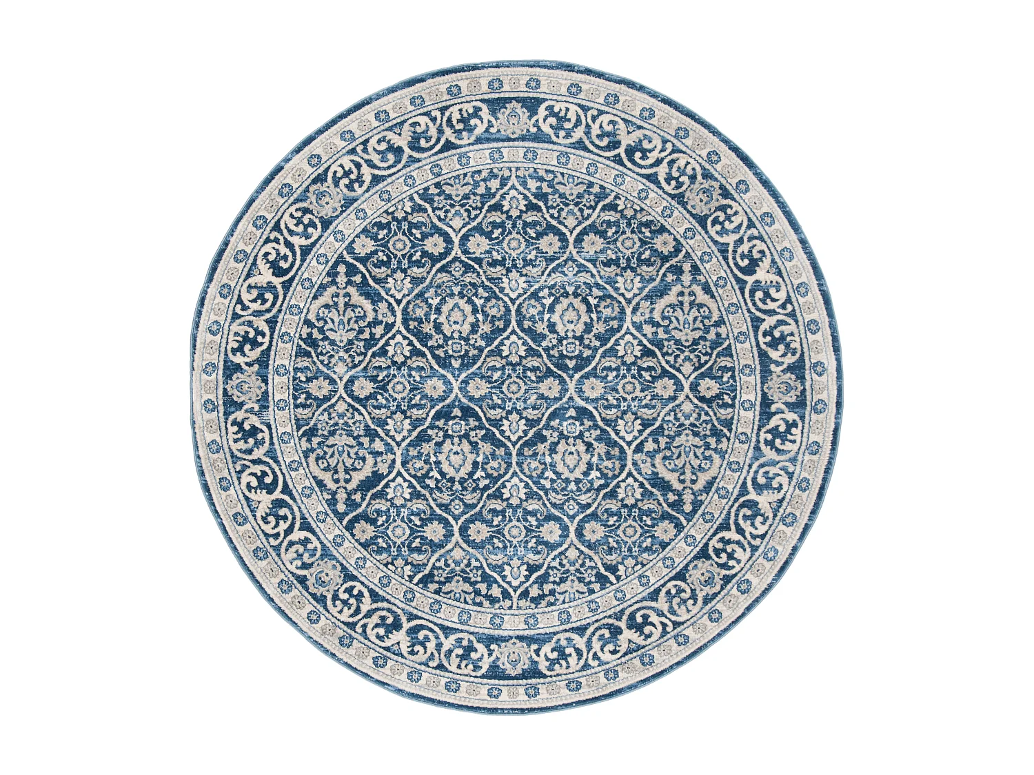 Tapis Navy & Light Grey 201 X 201 cm - Teresse