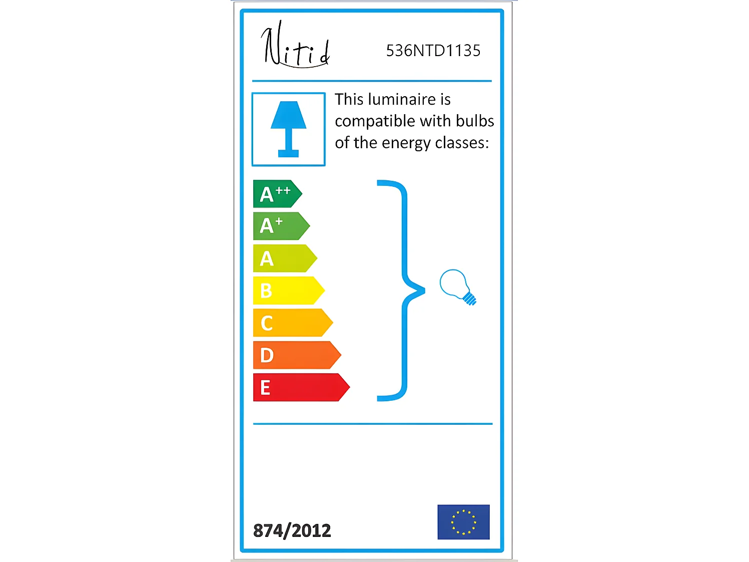 Metallhengelampe - 9 kupler - H. 80 cm - Hvit og gull - MUDONI