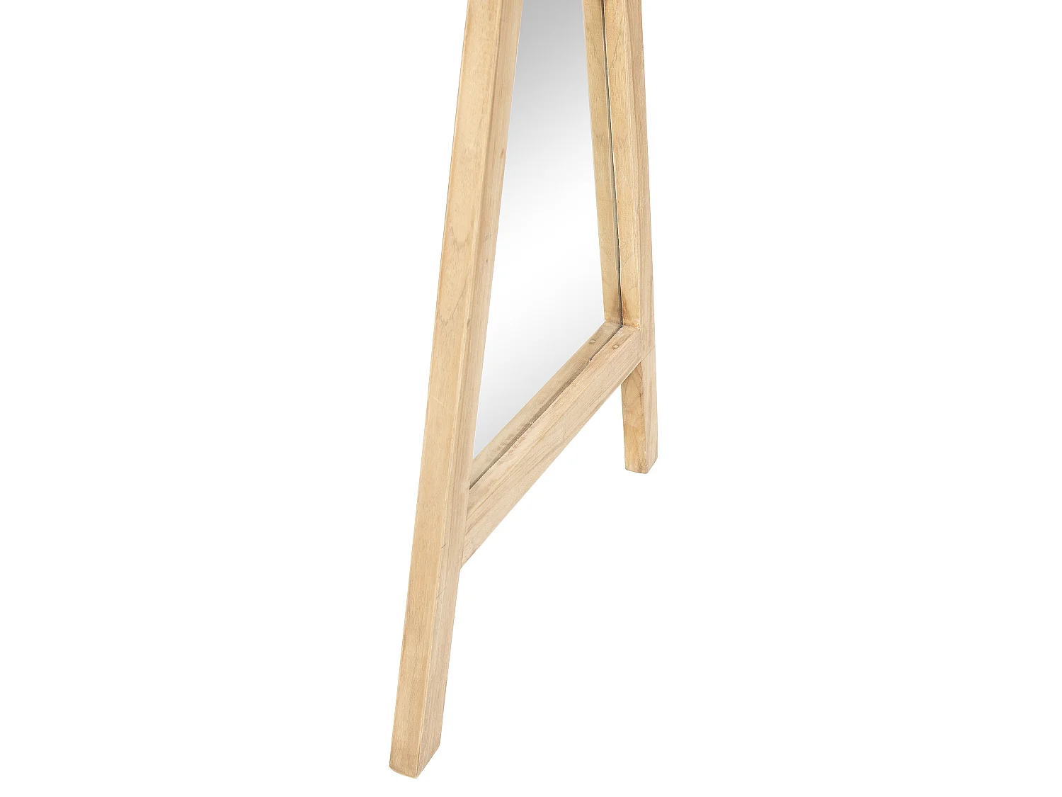 Miroir enfant tipi en bois de mindi - L. 55 x H. 120 cm - Naturel - BATAM