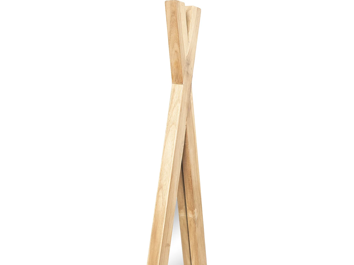 Miroir enfant tipi en bois de mindi - L. 55 x H. 120 cm - Naturel - BATAM