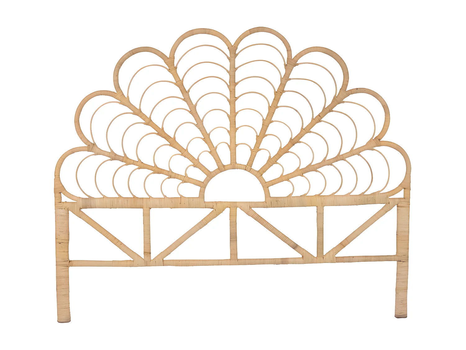Testata 160 cm in Giunco Naturale - FLOSIA