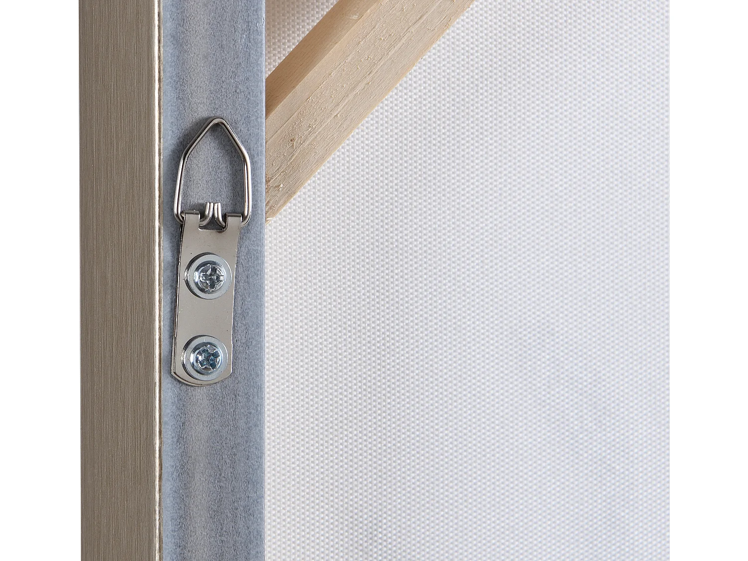 Trykt lærred med Paris-motiv og smykker - L. 54 x H. 64 cm - Fyrretræsramme - LUTECE