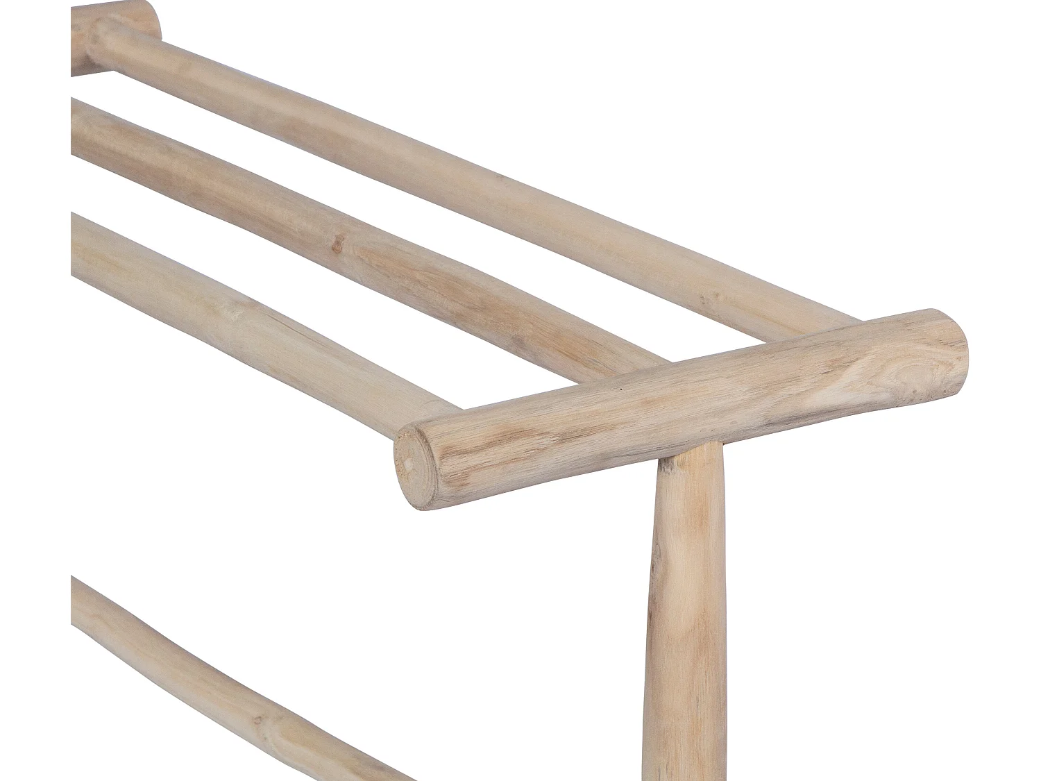 Handtuchhalter - 80 x 29 x 75 cm - Teakholz - FODNA