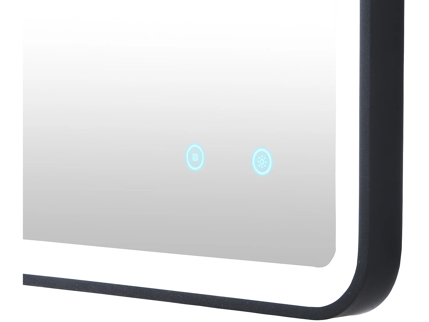 Miroir de salle de bain lumineux rectangulaire anti buée - 50x80 cm - LIMORICO