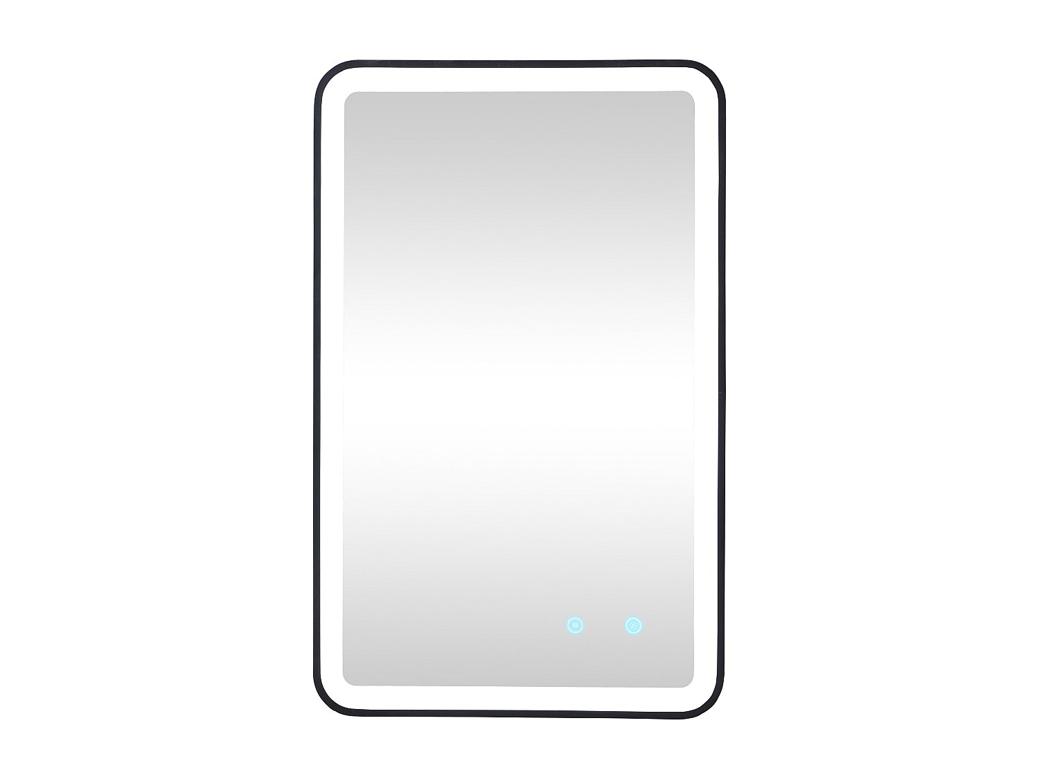 Badezimmerspiegel rechteckig mit Beleuchtung beschlagfrei - 50 x 80 cm - LI günstig online kaufen