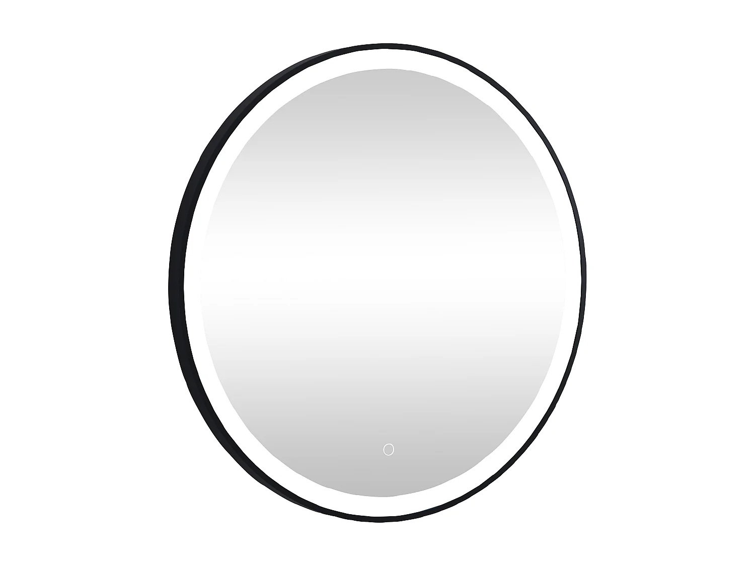 Okrągłe lustro łazienkowe z podświetleniem LED NUMEA - Dł. 80 cm