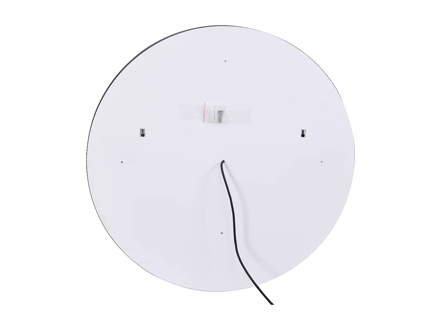 Okrągłe lustro łazienkowe z podświetleniem LED NUMEA - Dł. 80 cm