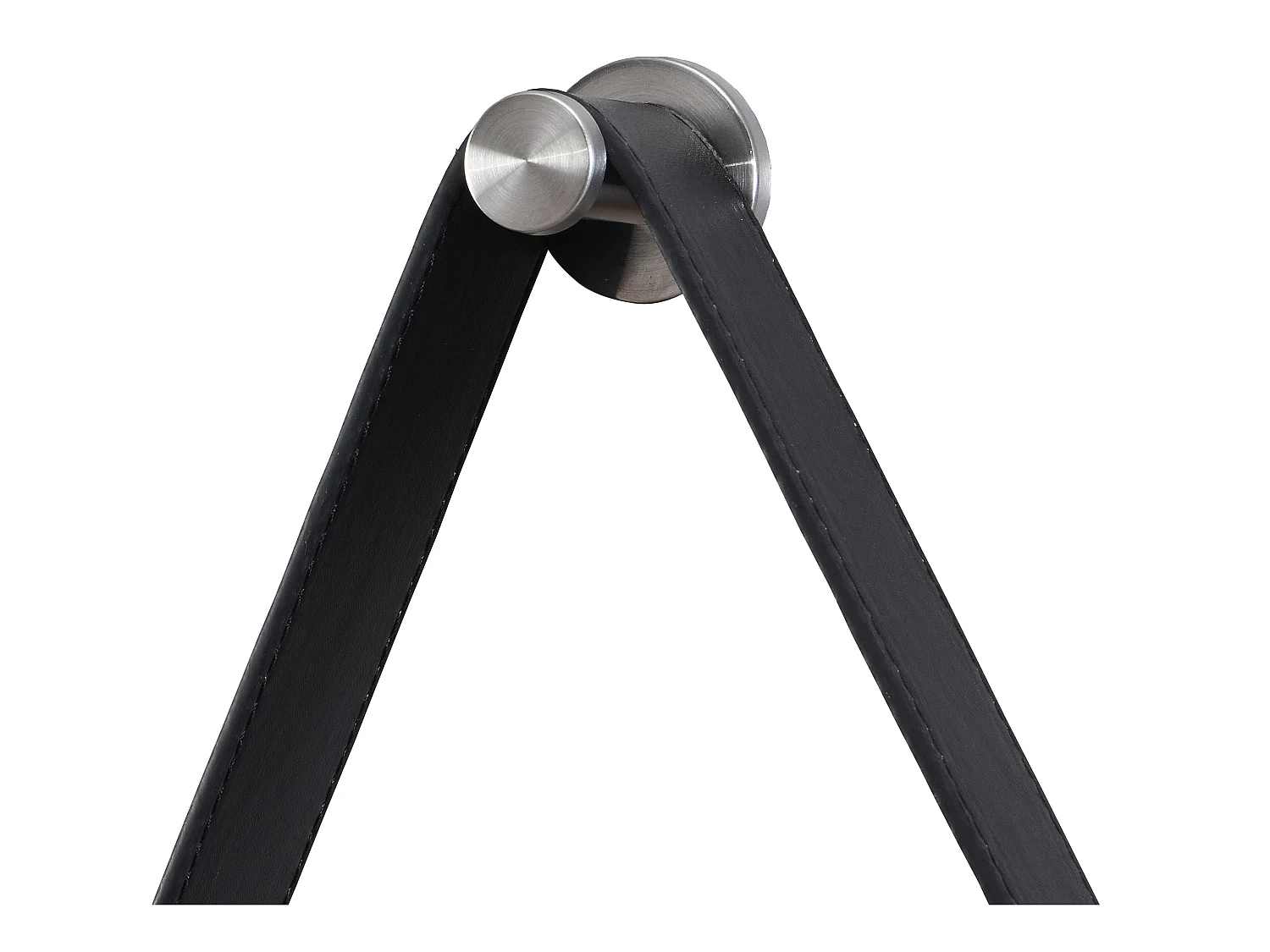 Miroir de salle de bain lumineux anti buée suspendu avec accroche et contour noir - 60 x 60 cm - BORJA