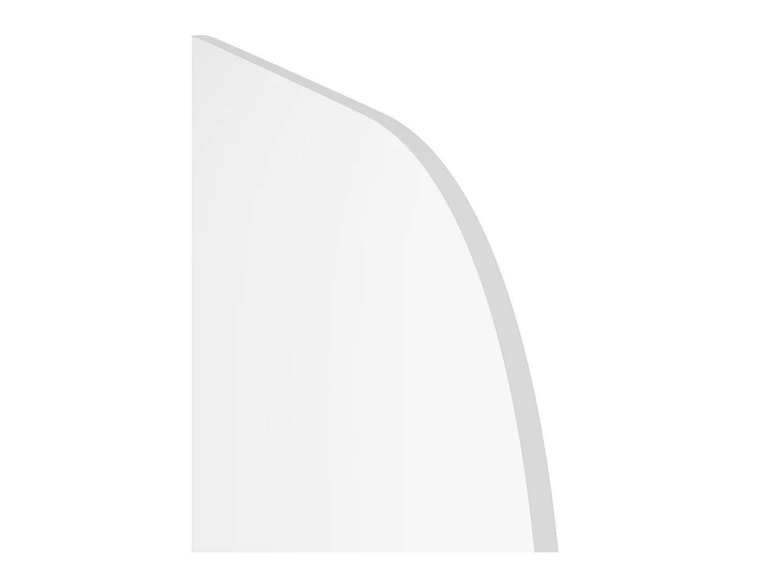 Duschtrennwand Badewanne - 80 x 140 cm - TIMOUR