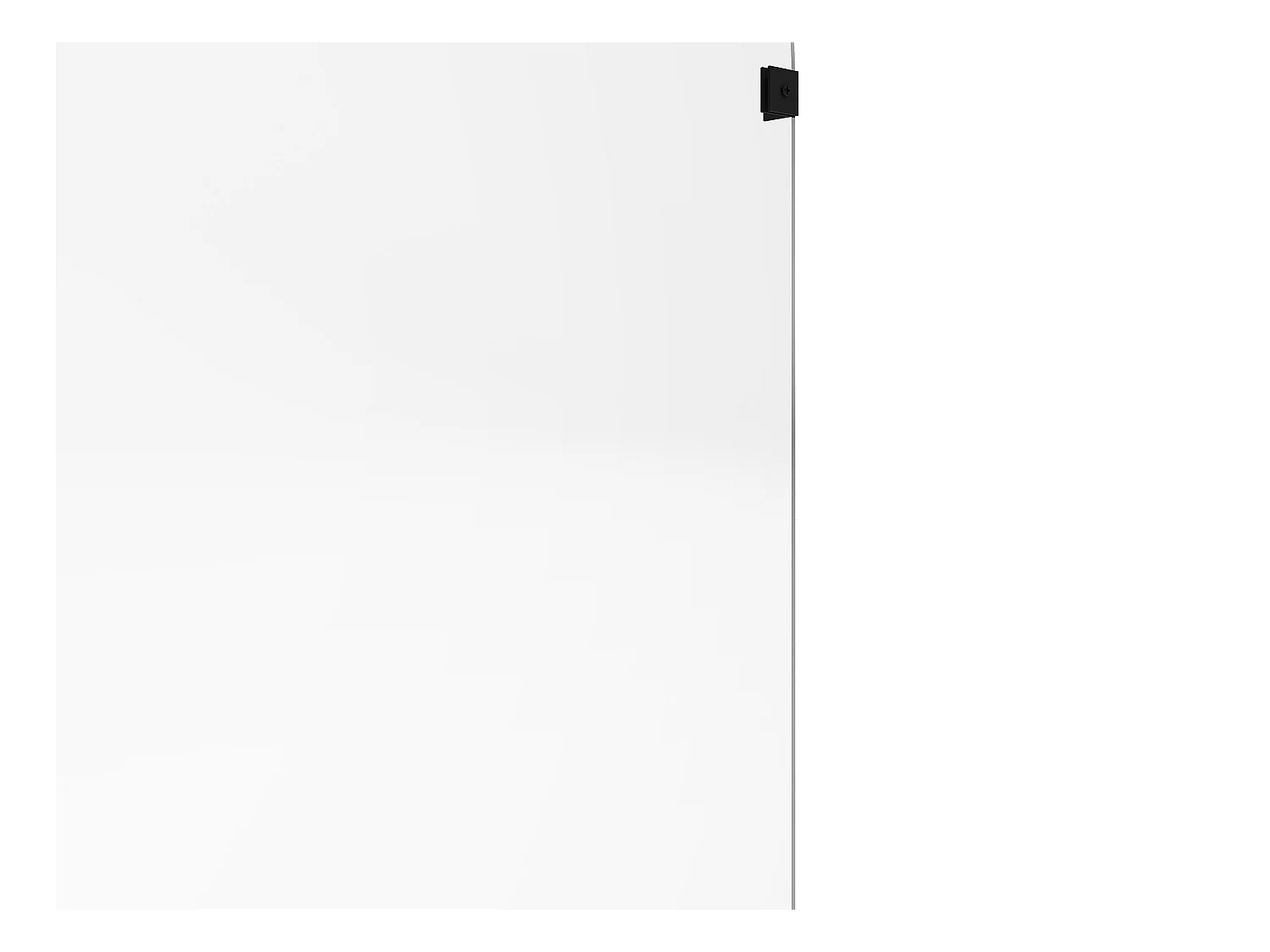 Duschtrennwand Badewanne - 80 x 140 cm - TIMOUR