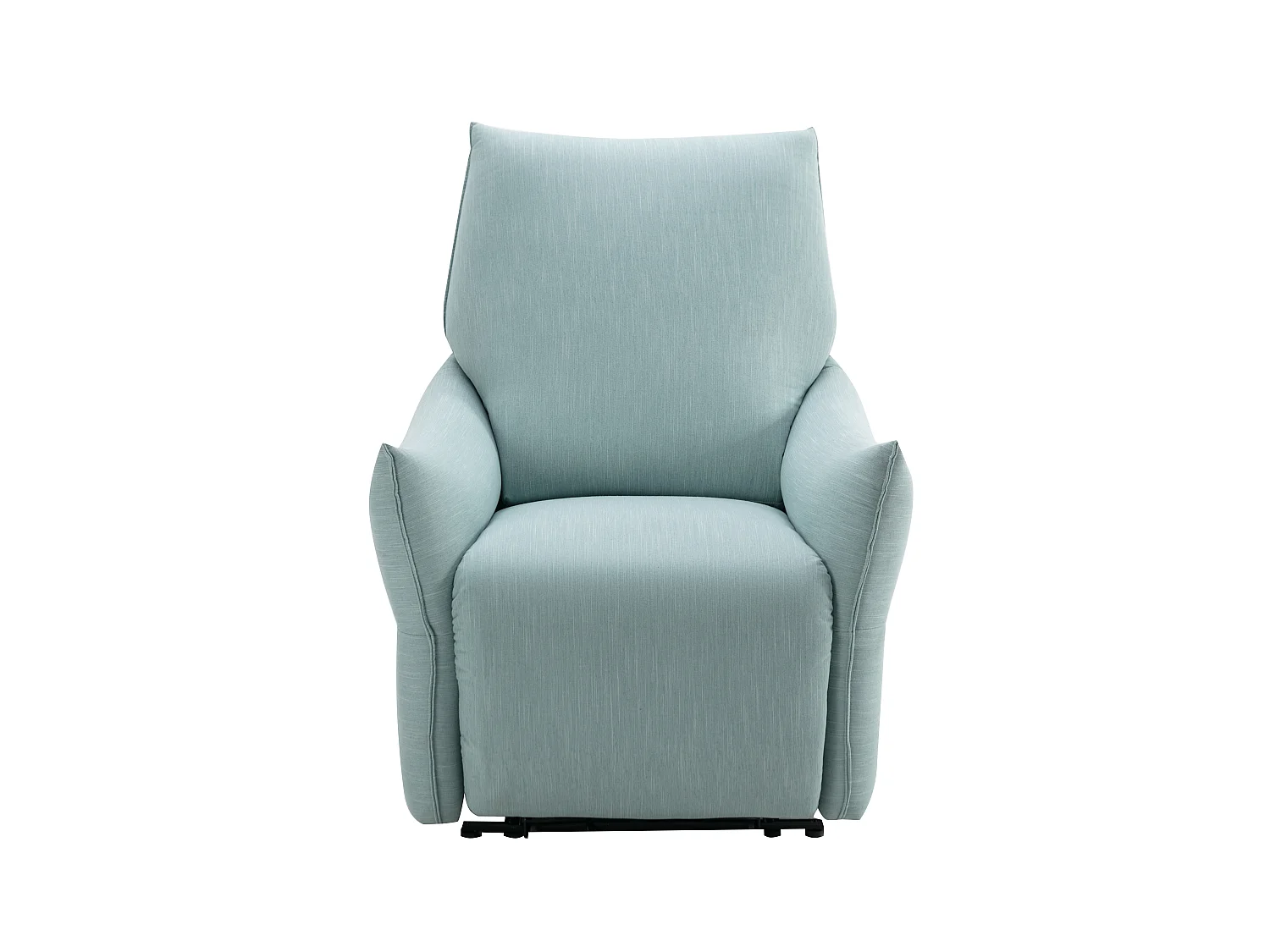Relaxsessel elektrisch - Stoff - Hellblau - MODOC