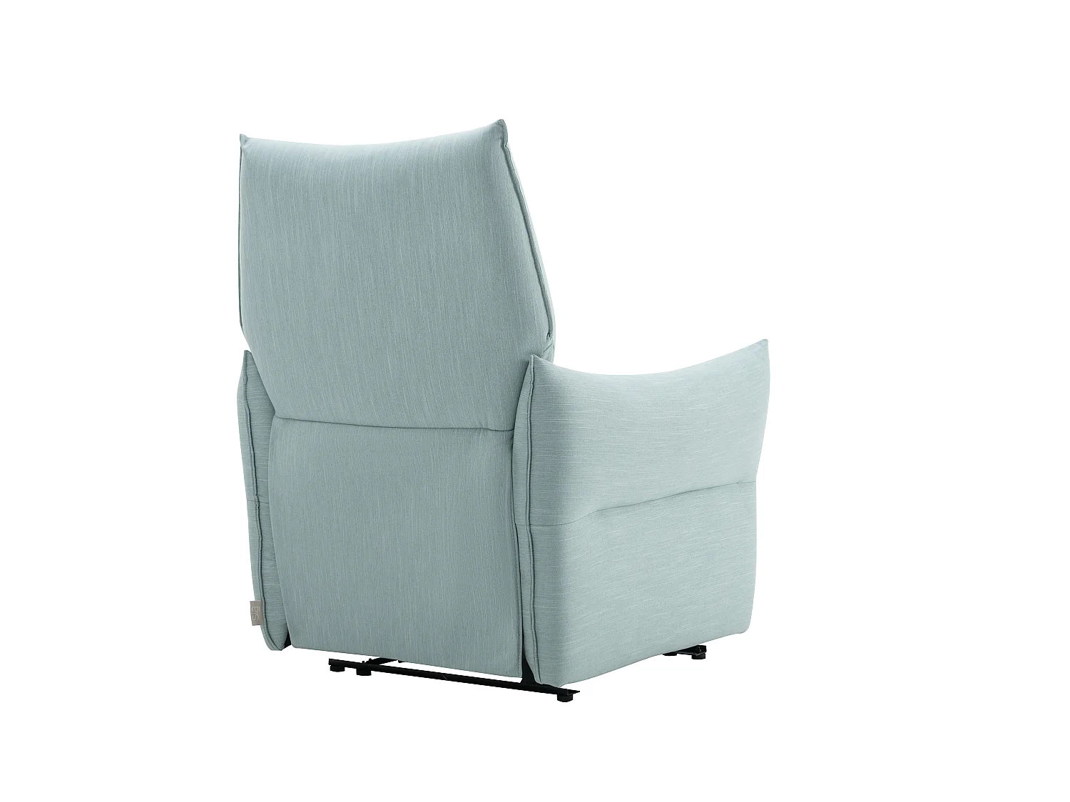 Relaxsessel elektrisch - Stoff - Hellblau - MODOC