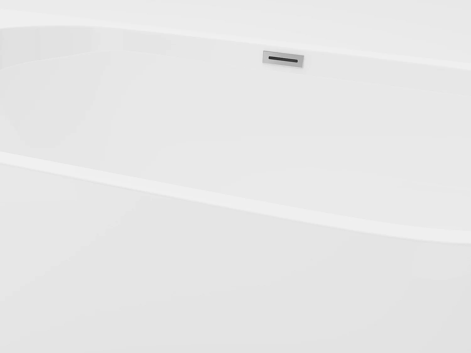 Wanna półwolnostojąca - 175L - 130 x 71,5 x 58 cm - Biały - Akryl - DIVINA