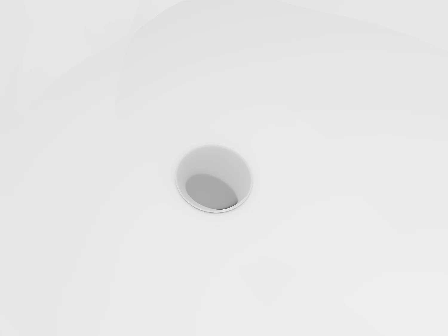 Baignoire semi îlot - 200L - 149,5 x 75 x 58 cm - Noir brillant - Acrylique - DIVINA