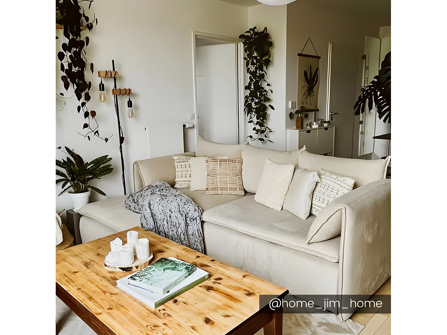 Canapé d'angle gauche convertible en velours côtelé fines côtes beige TEODORA