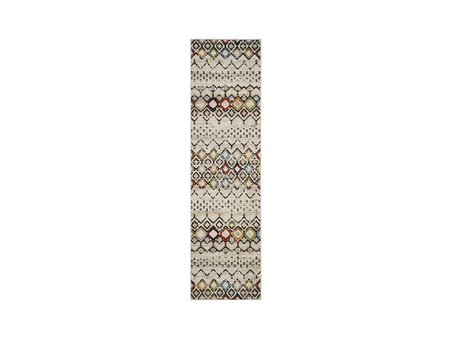 Tapis Neutre/Multicolore 69 X 244 cm - Cullen