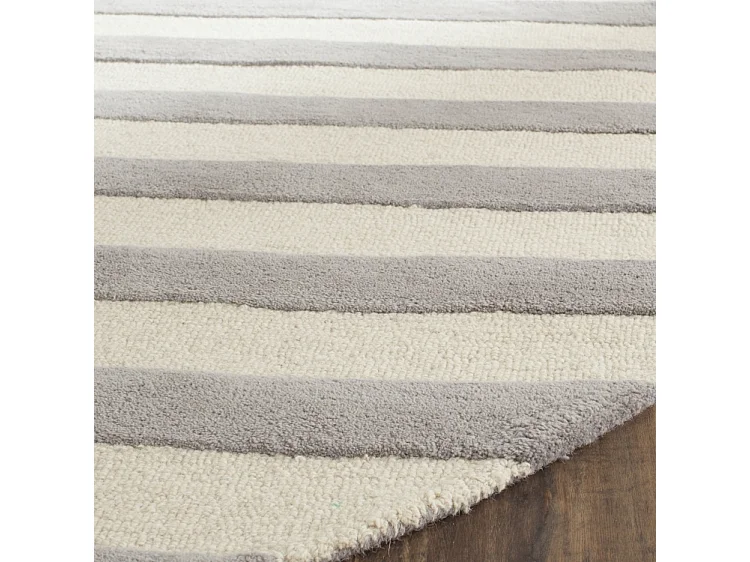 Tapis Gris/Neutre 91 X 152 cm - Amiyah