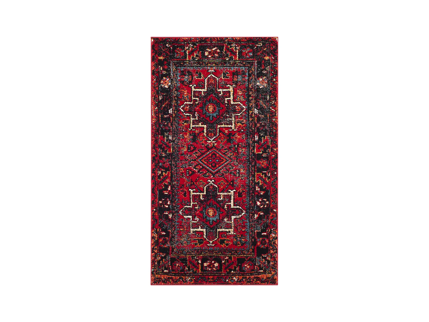 Tapis Rouge/Multicolore 122 X 183 cm - Henley