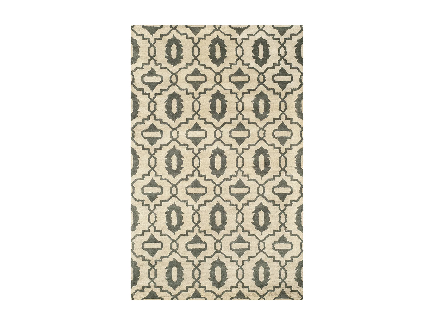 Tapis Beige & Gris 152 X 244 cm - Mercer