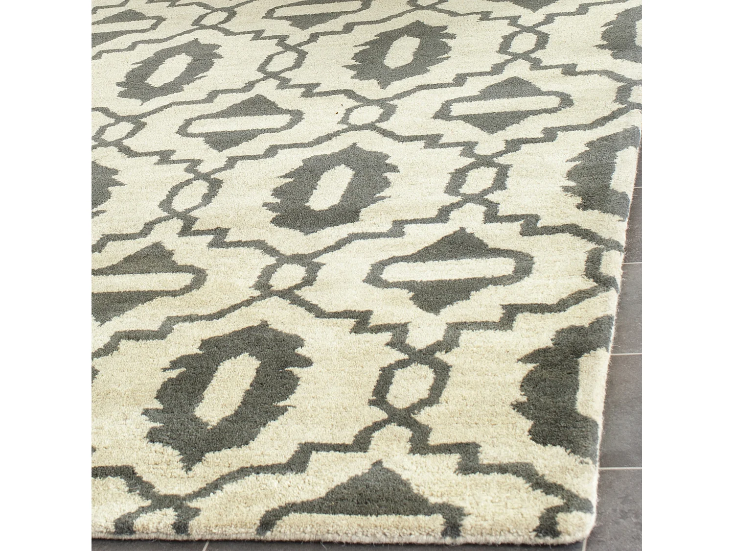 Tapis Beige & Gris 152 X 244 cm - Mercer