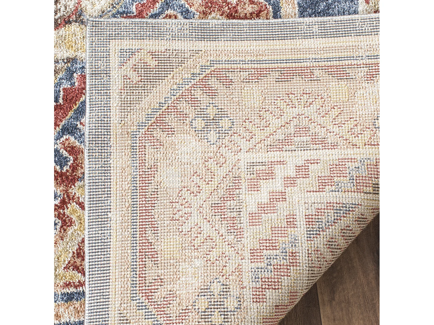 Tapis Bleu/Rouge 160 X 229 cm - Izad