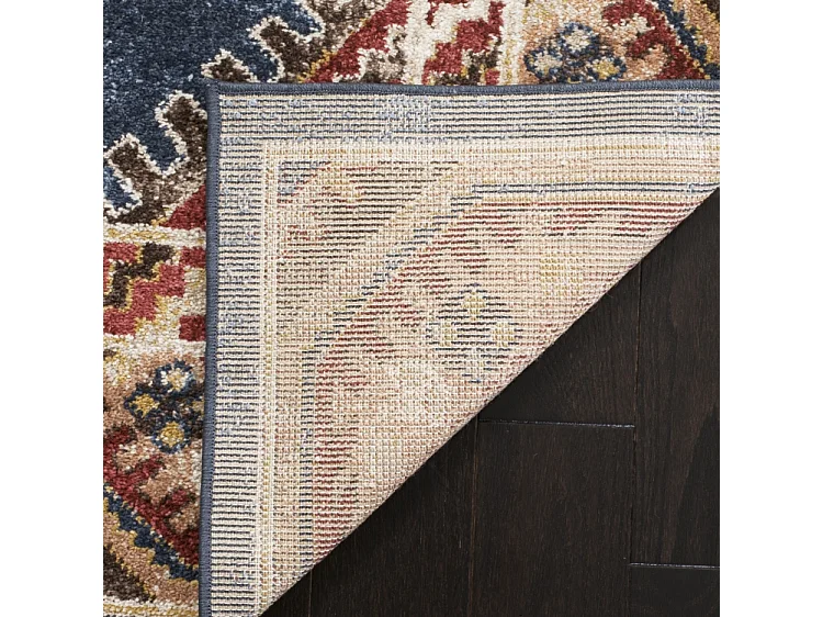 Tapis Bleu/Rouge 160 X 229 cm - Izad