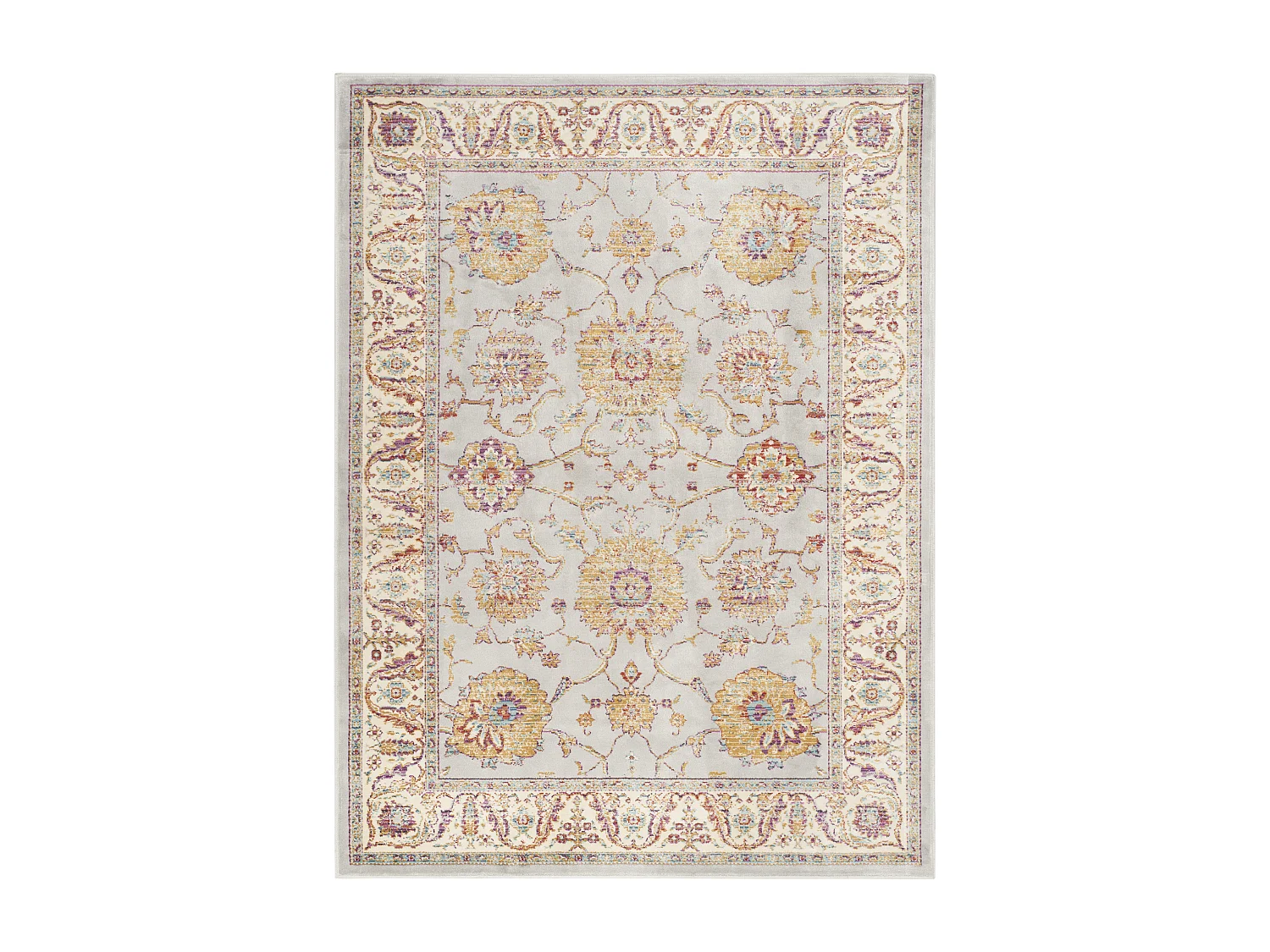 Tapis Gris/Neutre 122 X 170 cm - Carolyn