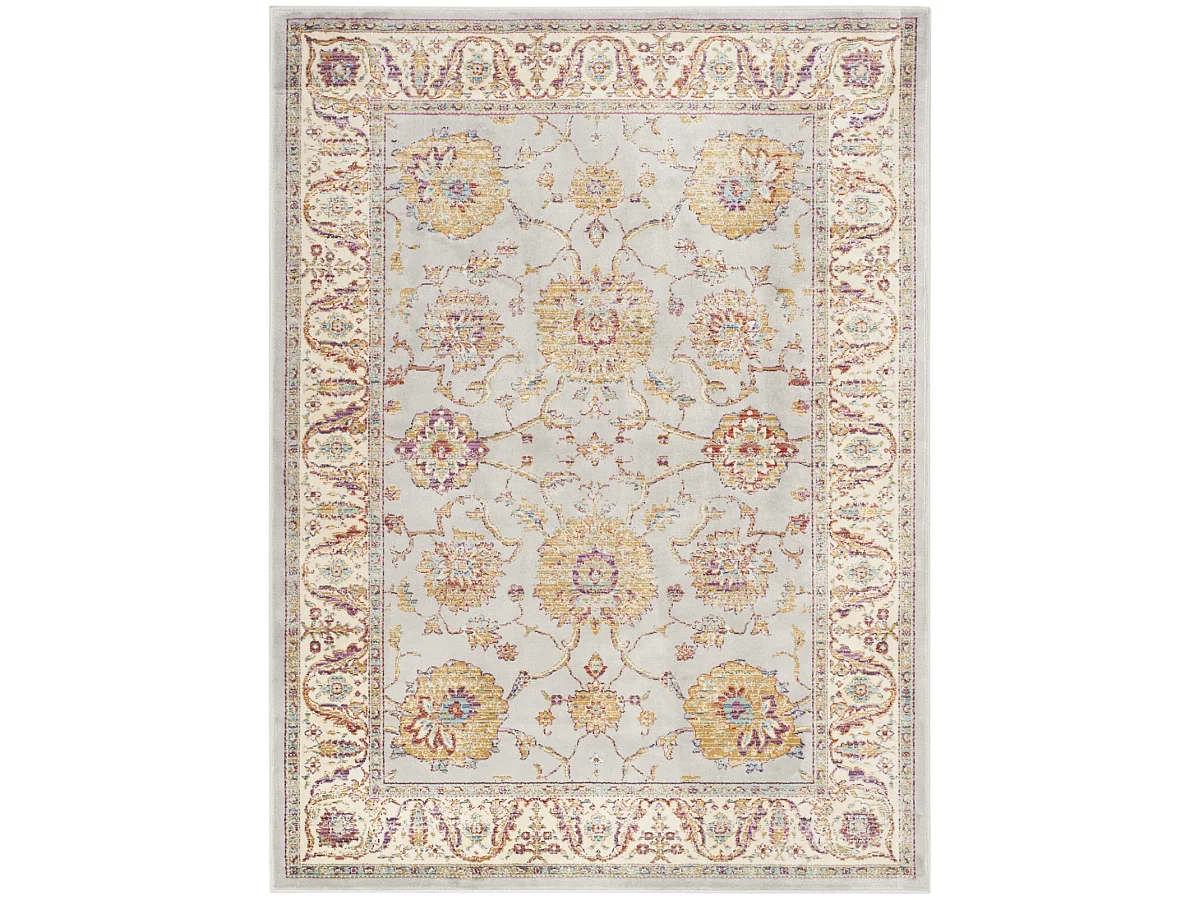 Tapis Argent/Ivoire 122 x 170 cm - Carolyn