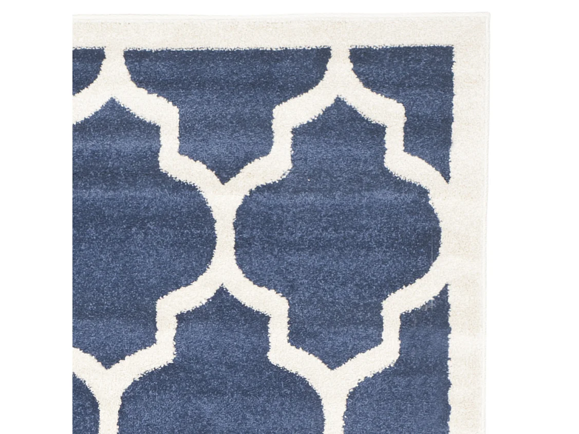 Tapis Bleu Marine/Neutre 236 x 305 cm - Derby