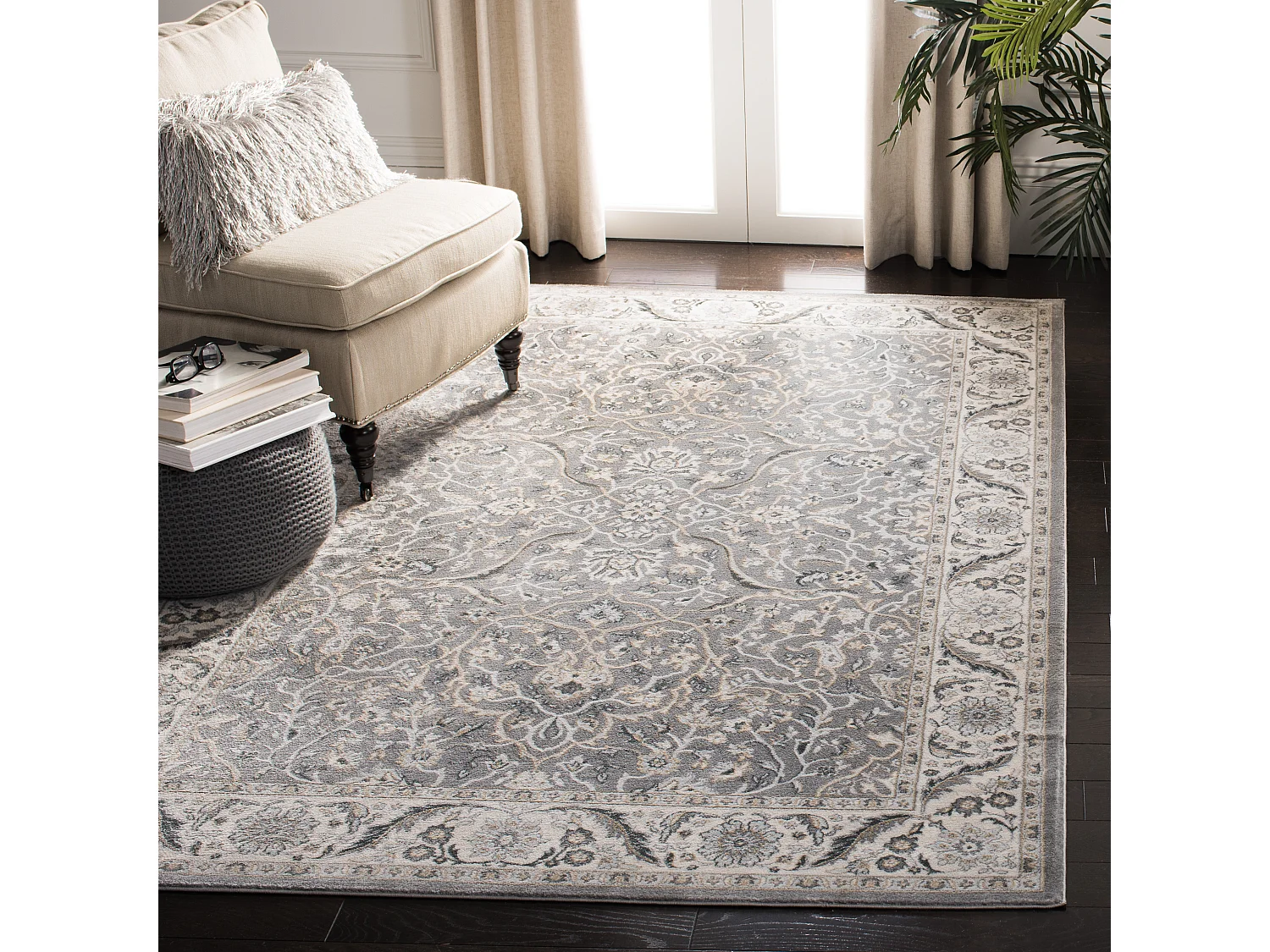 Tapis Gris 183 X 274 cm - Isabel