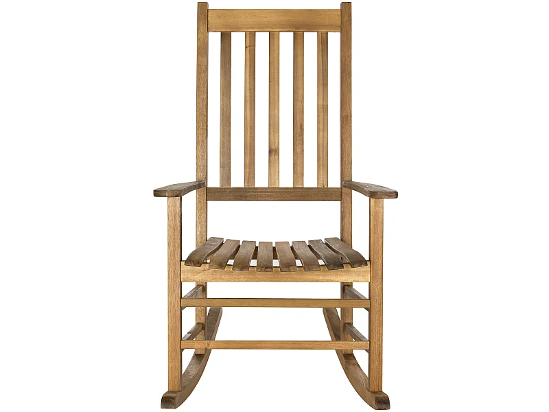 Fauteuil à bascule pour l'extérieur TEAK 66 X 85 X 113 cm - Shasta