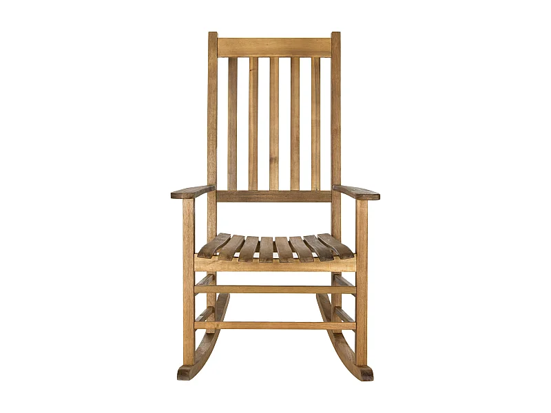 Fauteuil à bascule pour l'extérieur TEAK 66 X 85 X 113 cm - Shasta