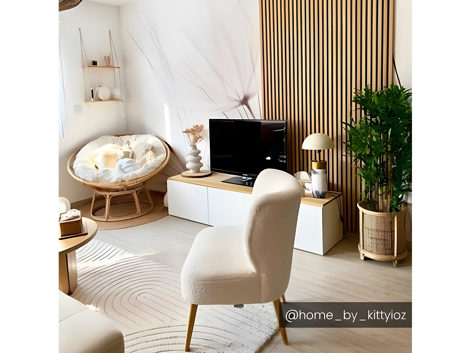 Árvore artificial bambú - A. 122 cm - Verde - BAMBOUSERAIE