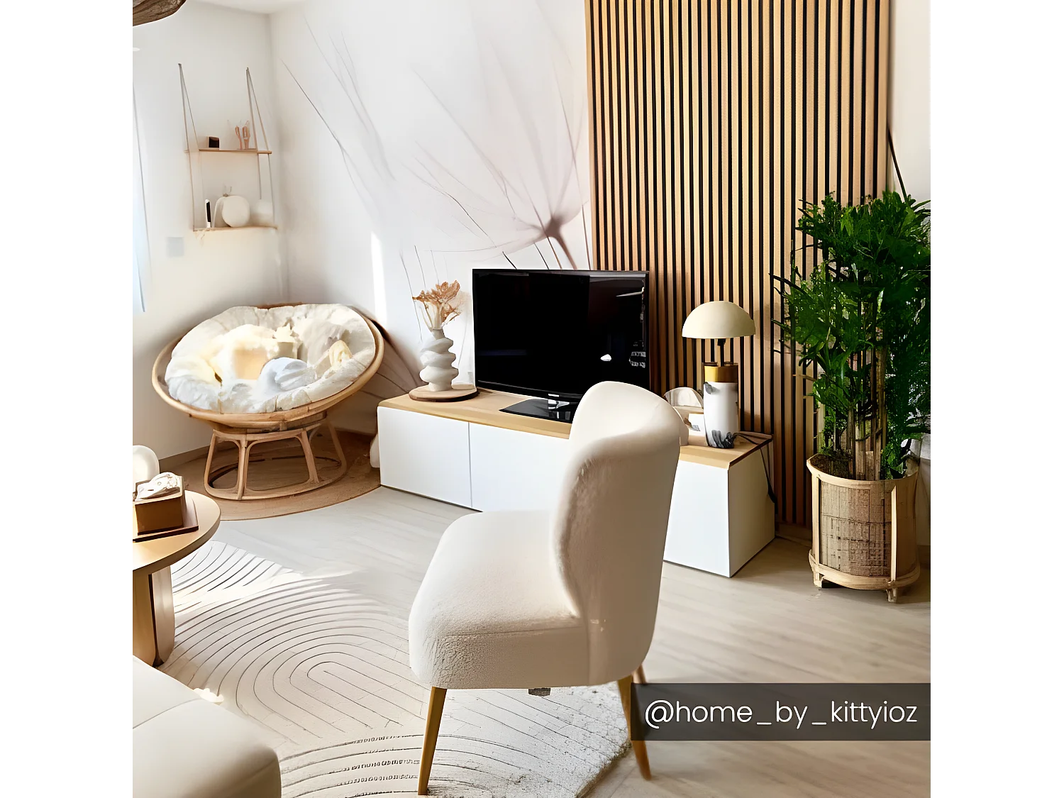 Árvore artificial de bambu – Altura: 122 cm – Verde – BAMBOUSERAIE