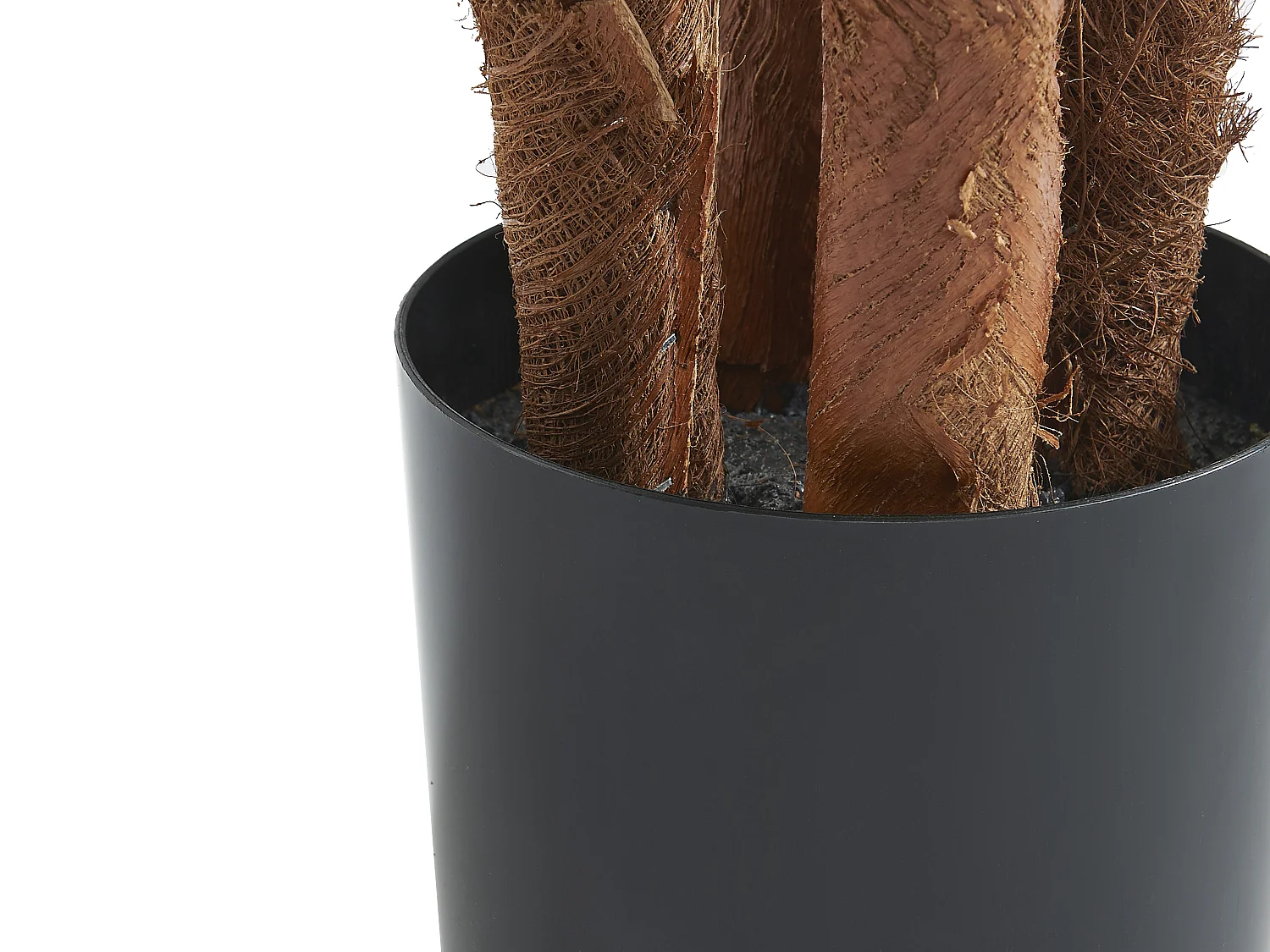 Palma artificiale RHAPIS con tronco naturale H 93 cm