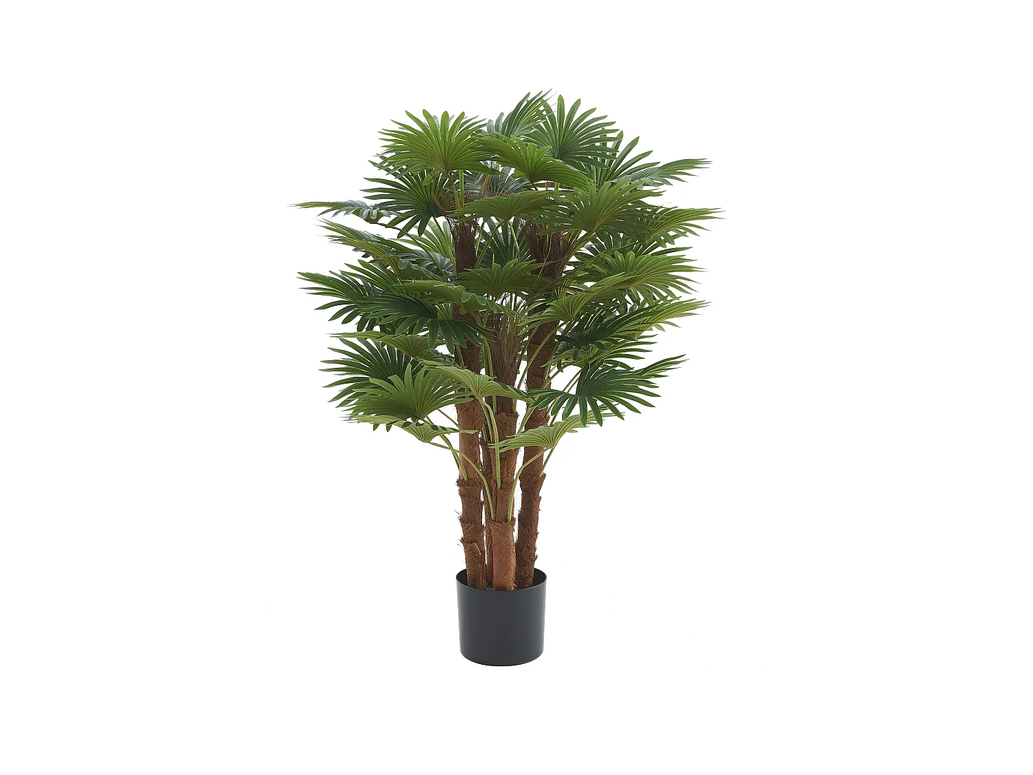 Arbre artificiel palmier - H.93 cm - Vert - RHAPIS