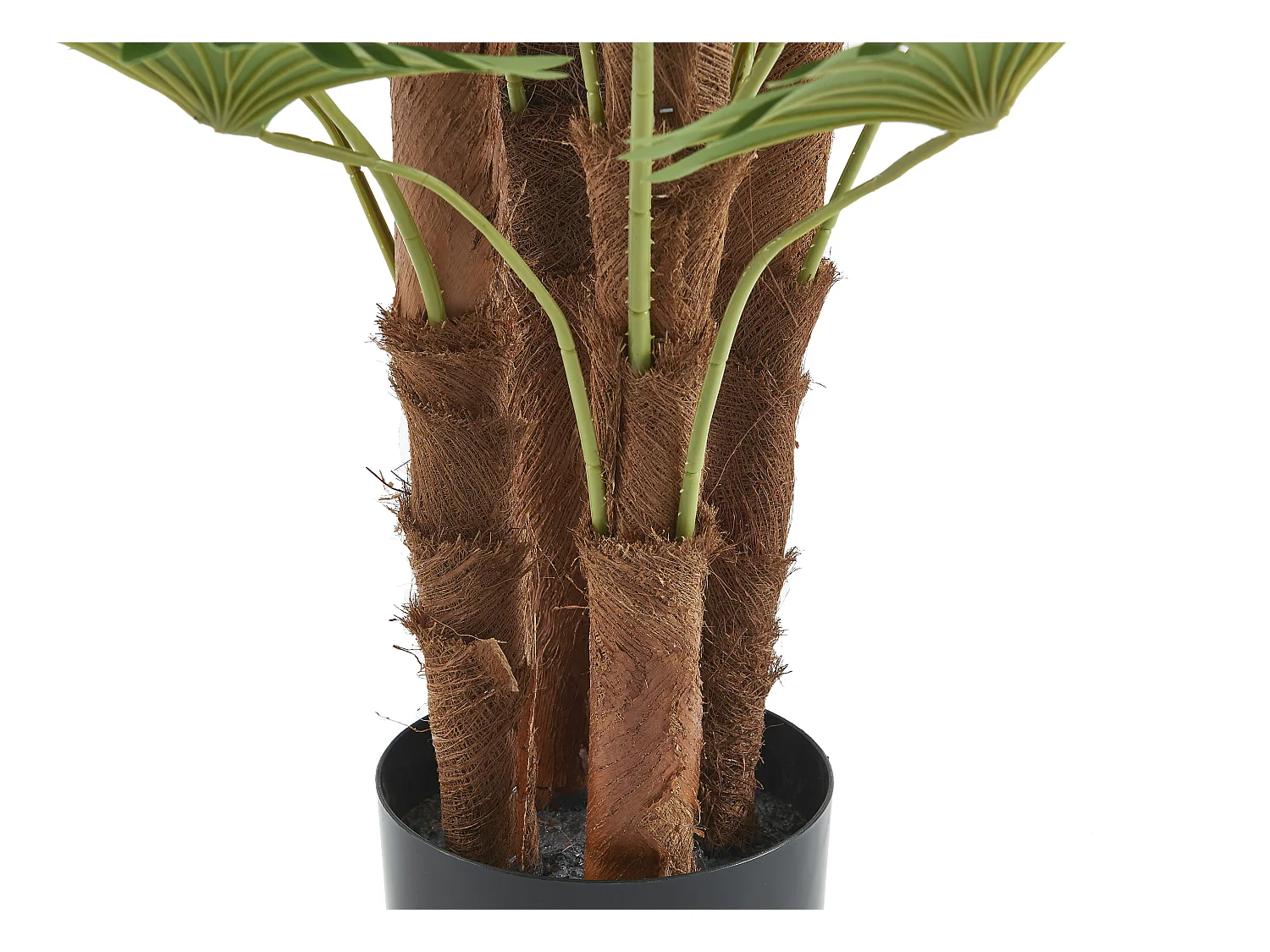 Arbre artificiel palmier - H.93 cm - Vert - RHAPIS