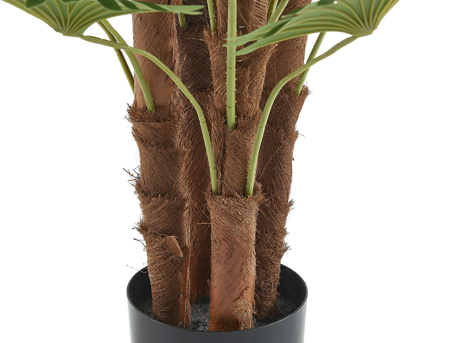 Arbre artificiel palmier - H.93 cm - Vert - RHAPIS