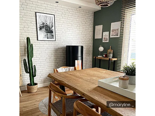 Konstgjord kaktusträd - L.26  x D.20 x H.145 cm - Grön - GUADA