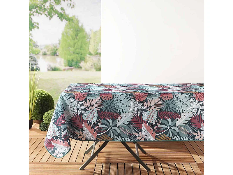 Nappe Antitache "Jacala" 150x240cm Bleu