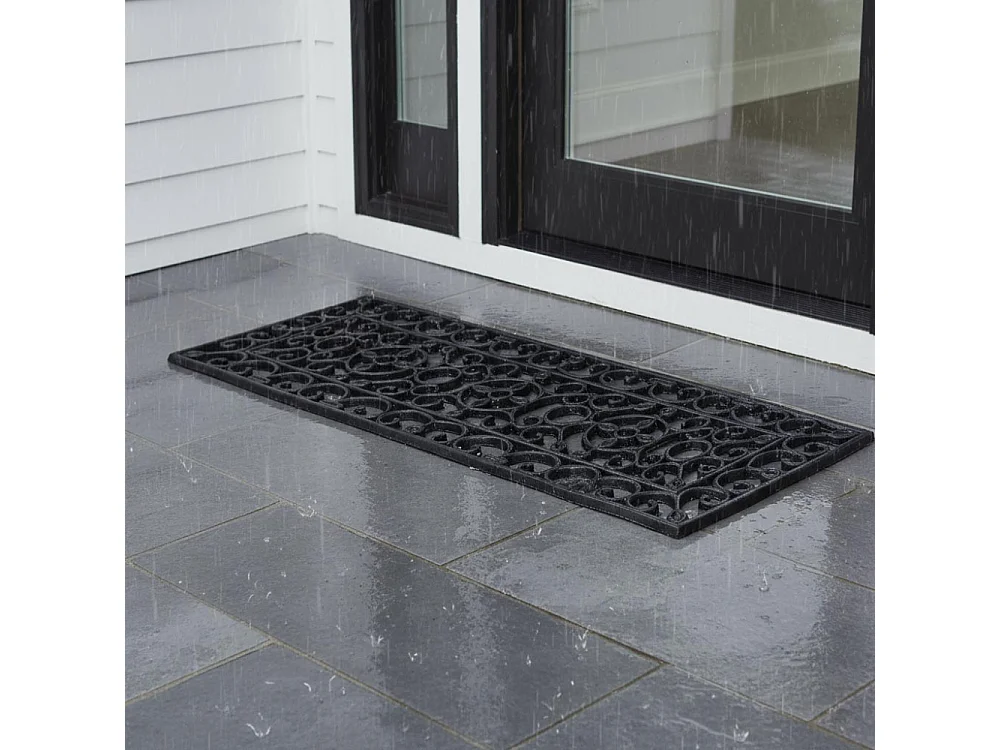 Paillasson tapis caoutchouc escalier - 75 x 25 cm - Esschert Design