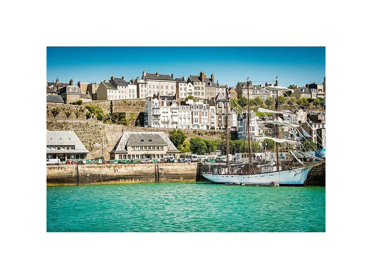 Tableau sur verre synthétique Granville 65x97 cm