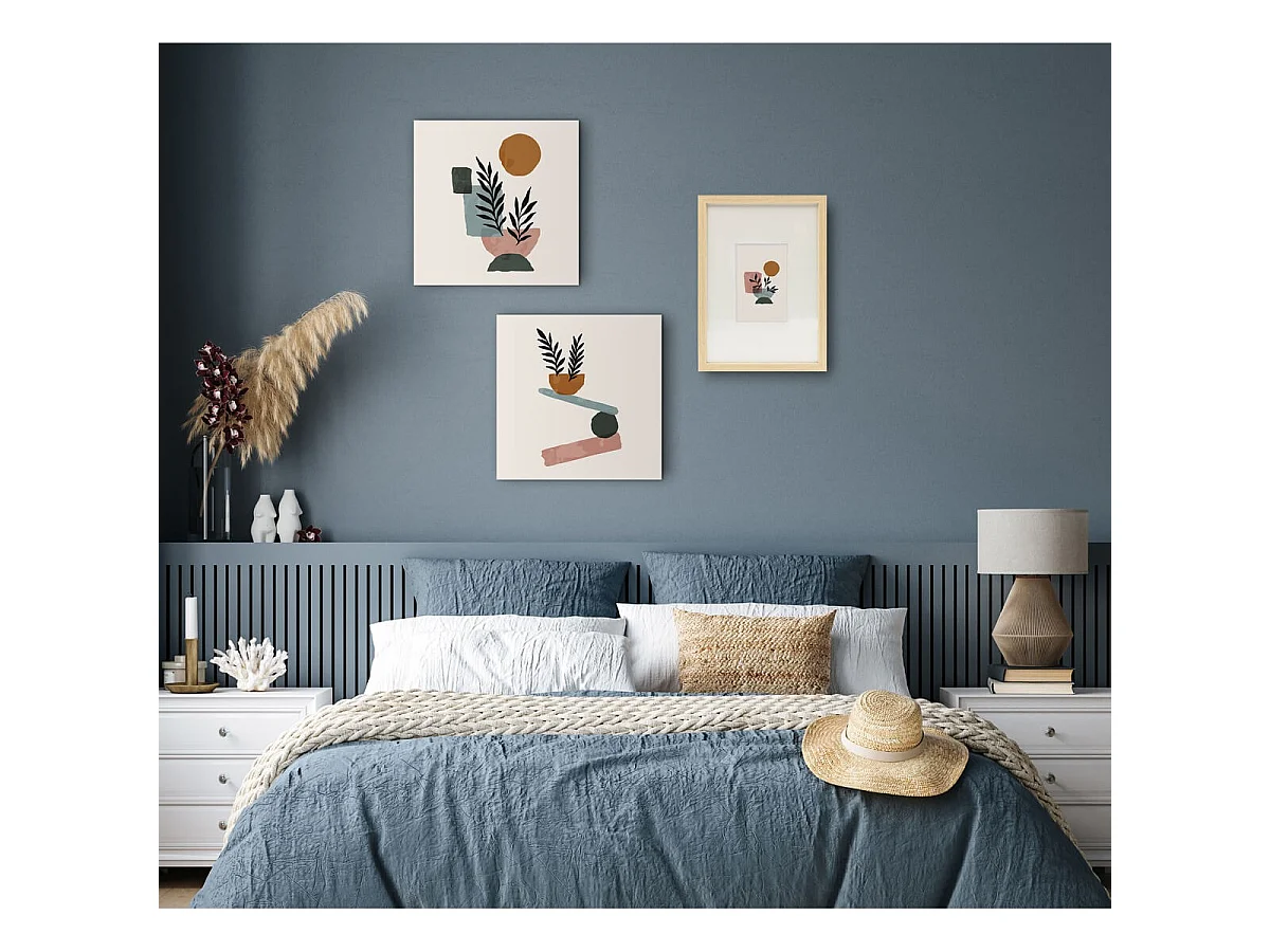 Tableau sur toile balance 90x90 cm