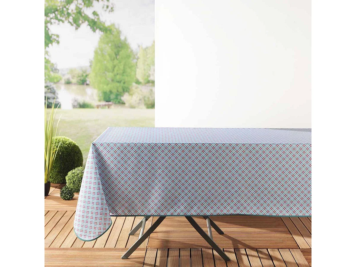 Nappe Antitache "Havana" 150x240cm Menthe