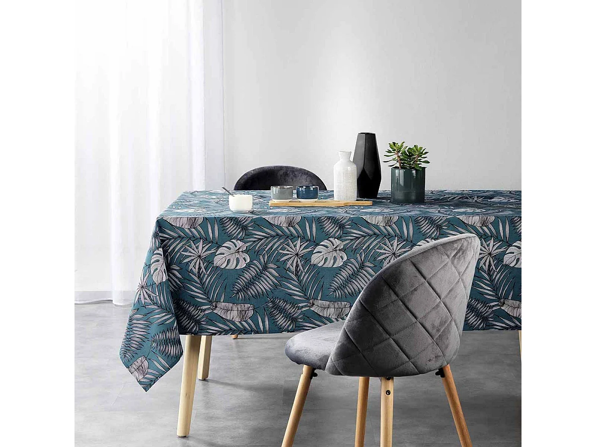 Nappe Rectangulaire "Puebla" 140x240cm Émeraude